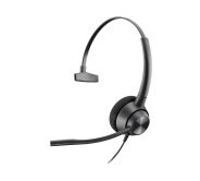 Poly EncorePro 310 - EncorePro 300 series - hodesett - on-ear - kablet - Quick Disconnect - svart - Certified for Skype for Business