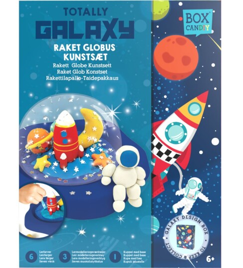 BOX CANDIY Rakettglobuskunst Totally Galaxy BC-1952 BOX CANDIY Rakettglobuskunst Totally Galaxy BC-1952