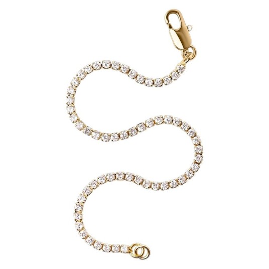 Muli Collection Thin Tennis Bracelet Gold Muli Collection Thin Tennis Bracelet Gold
