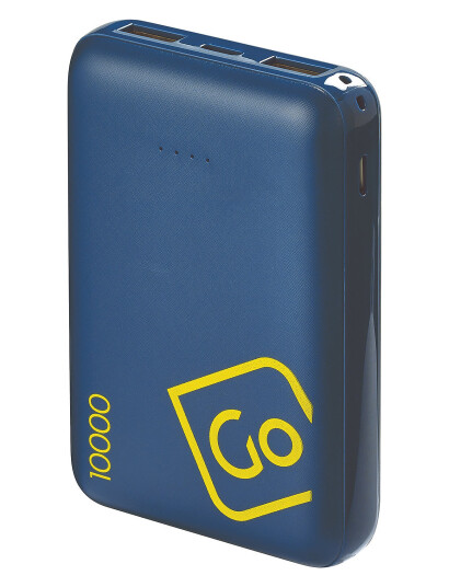 Go Travel Power Bank 10.000 - Blue - ONE SIZE Go Travel Power Bank 10.000 - Blue - ONE SIZE