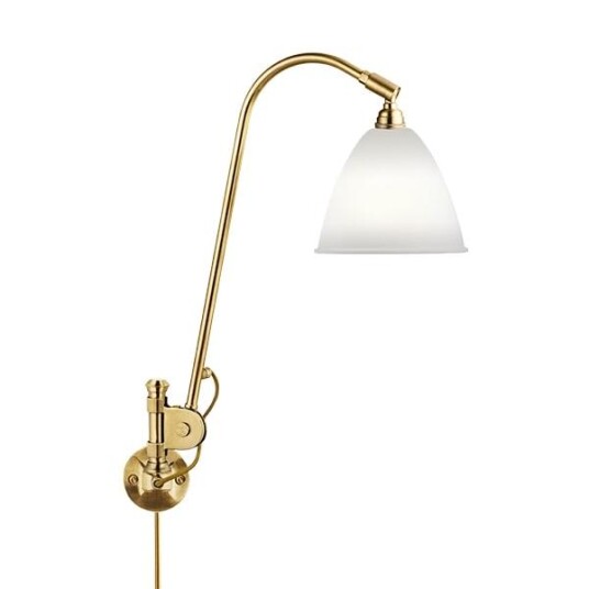 Bestlite BL6 Vegglampe Messing & Porcelæn