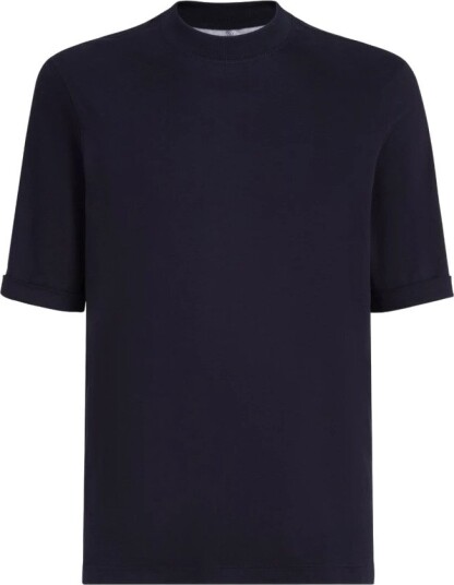 Brunello Cucinelli Herre Topper Blå S,