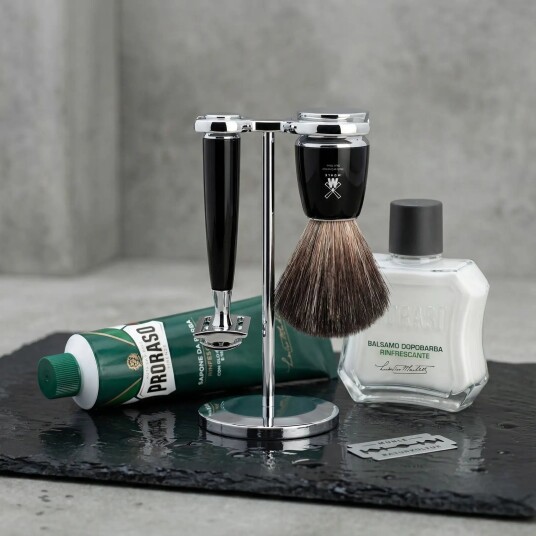 Startsett til tradisjonell barbering - Rytmo - 3 deler START-02-226-ALO-21