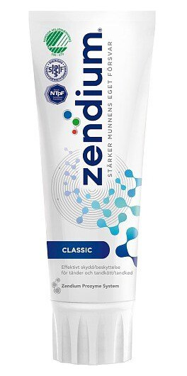Zendium Classic Toothpaste 75 ml Zendium Classic Toothpaste 75 ml