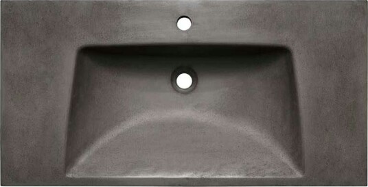 Noro Attract Møbelservant 910x463 mm, 1 bl.hull, u/overløp, Grå