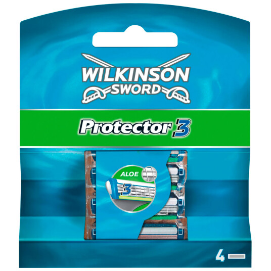 Wilkinson Protector 3 Barberblader 4 stk.