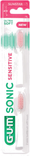 Gum Sonic Daily Sensitive Børstehoder Refill 2 stk. Gum Sonic Daily Sensitive Børstehoder Refill 2 stk.