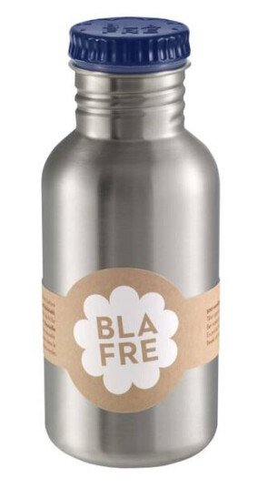 Blafre Stålflaske Til Barn 500 Ml. Marineblå