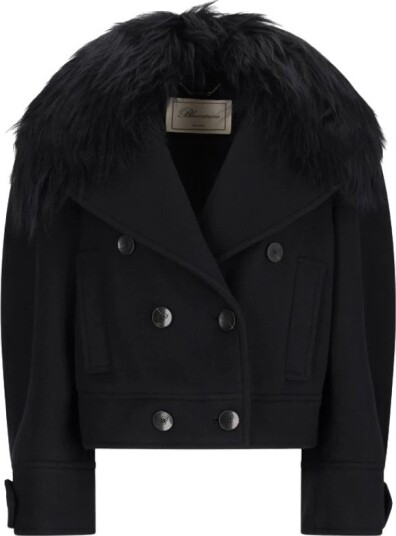 Blumarine Dame Frakker Svart XS, Blumarine Dame Frakker Svart XS,