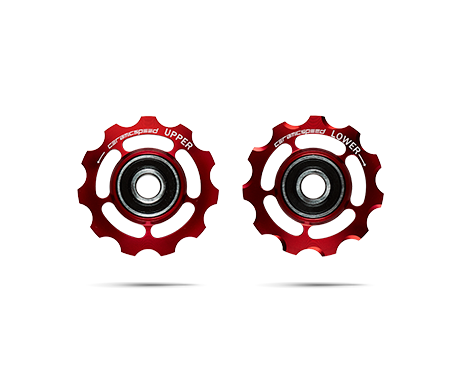 CeramicSpeed Keramiske Trinsehjul Rød Shimano 11 speed