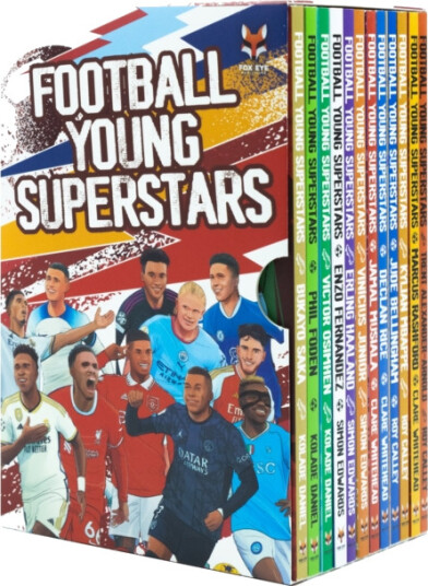 Football Young Superstars; 12Book Set