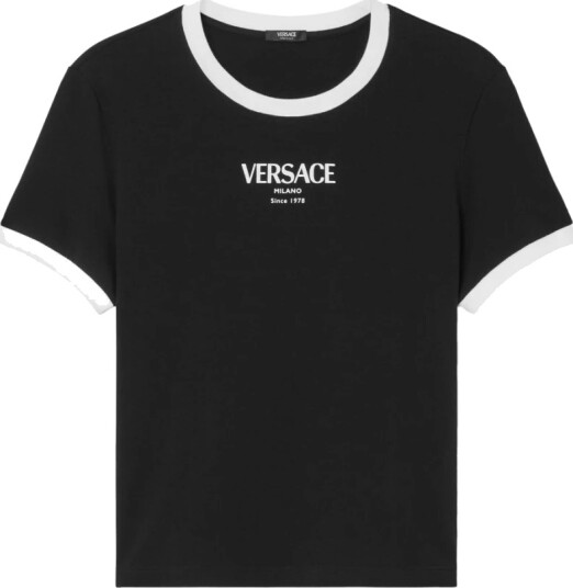 Versace Dame Topper Svart M,