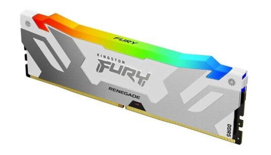 Kingston FURY Renegade 32GB DDR5-6400 RGB RAM med XMP - Hvit