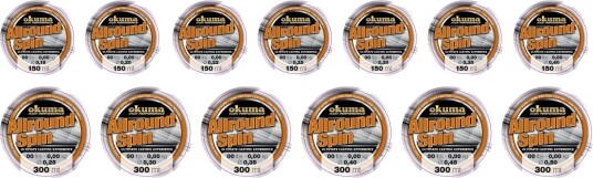 Okuma  Allround Spin 300m 23lb 10.5kg - 0.35mm