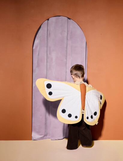 Kid"s Concept Butterfly Maxi Yellow Dress-Up - Yellow - ONE SIZE