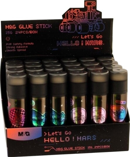 Hello Mars Limstift 15G 24Stk M&G