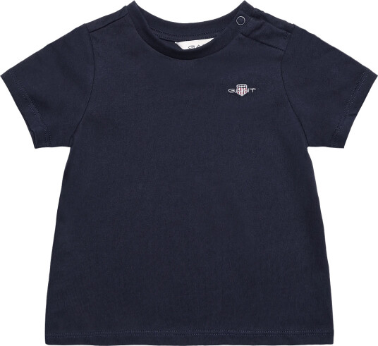 Gant Kids Shield Ss T Shirt   Navy   92