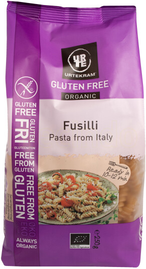 Urtekram Fusilli Glutenfri 250g
