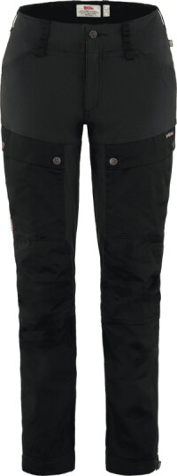 Fj�llr�ven Women's Keb Trousers Curved Sort 40 Regular Woman