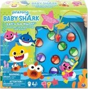 Baby Shark Fiskespill med Musikk for 2-4 Spillere Baby Shark Fiskespill med Musikk for 2-4 Spillere