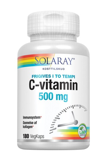 Solaray C-vitamin 180 Kapslar Solaray C-vitamin 180 Kapslar