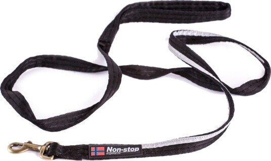 Non-stop Dogwear 3m Hundekobbel med Refleks i Svart