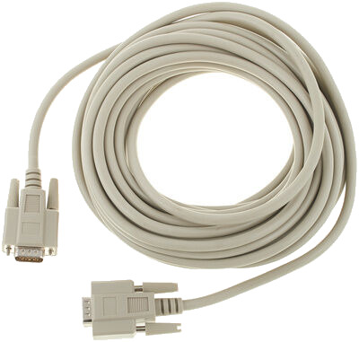 Syrincs 10m VGA-kabel med gullbelegg, sort