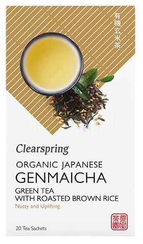 Clearspring Genmaicha Te Ø - 20 Poser Clearspring Genmaicha Te Ø - 20 Poser