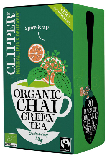 Clipper Grønn Chai Te - 20 Poser