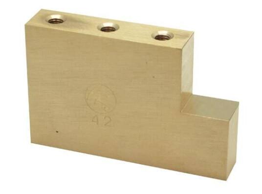 Floyd Rose Fat Brass Tremolo Block L Shaped, 42 Mm Froftbl42