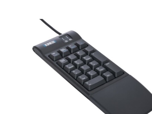 Numerisk Tastatur Kinesis, Lette Taster, Inkluderet Håndledstøtte Numerisk Tastatur Kinesis, Lette Taster, Inkluderet Håndledstøtte