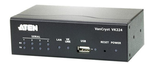 ATEN VanCryst VK224 Serial Expansion Box - fjernkontrollenhet ATEN VanCryst VK224 Serial Expansion Box - fjernkontrollenhet