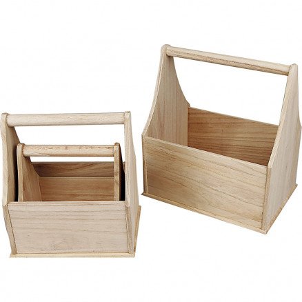 Diverse Flaskeholder str 24x17,5x28 cm 3 stk 1 sett