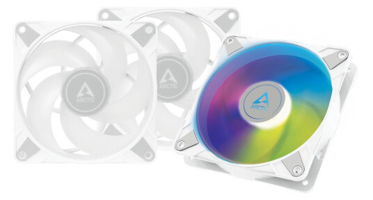 Arctic P12 120mm PWM A-RGB Kabinettvifter 3-Pack Hvit Arctic P12 120mm PWM A-RGB Kabinettvifter 3-Pack Hvit