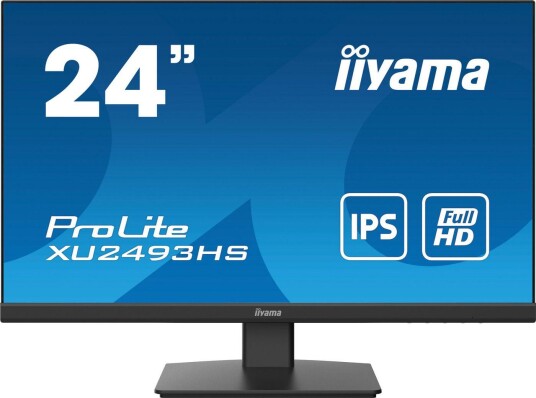 Iiyama ProLite 24" IPS Skjerm 1920x1080 100Hz Sort