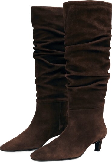 ALOHAS Kalila Suede Brown Leather Boots CHOCOLATE BROWN 41 ALOHAS Kalila Suede Brown Leather Boots CHOCOLATE BROWN 41