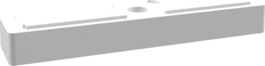 Purus 3858065 Avstandskloss for plastklemmer, Ø12–16 Hvit, Installasjon