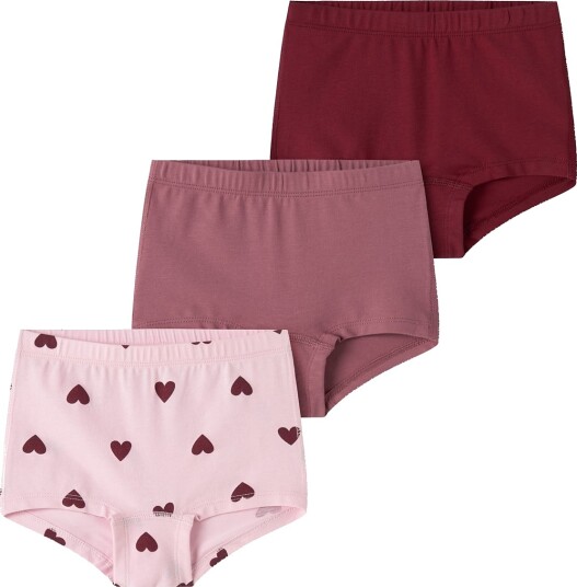 Name It Nmftights 3P Cutie Heart Noos Pink 86