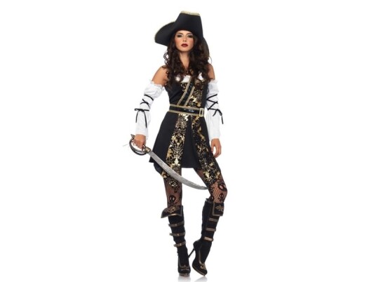 Leg Avenue Europe Black Sea Buccaneer Kostume Leg Avenue Europe Black Sea Buccaneer Kostume
