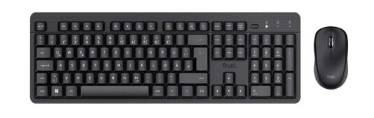 Trust TKM-360 trådløst tastatur og mussett med USB-receiver - Nordisk, svart Trust TKM-360 trådløst tastatur og mussett med USB-receiver - Nordisk, svart
