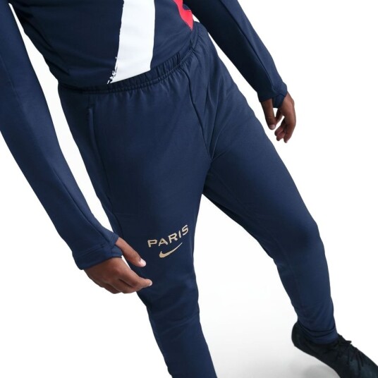 Paris Saint Germain Treningsbukser Dri fit Strike Borte   Navy/metallisk Gull Barn   Nike størrelse M: 137 147 cm