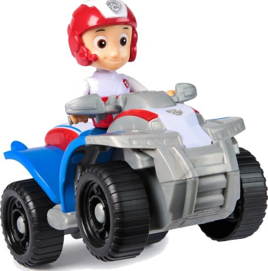 Paw Patrol Figur Og Lekebil Rescue Vehicle Ryder