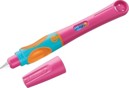 Pelikan 820240 Rosa Fyllesystem Med Patron Høyrehendt 1 Stykker