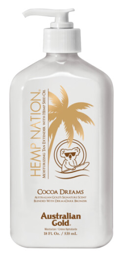 Australian Gold Hemp Nation Cocoa Dreams Tan Extender Body Lotion 535 ml Australian Gold Hemp Nation Cocoa Dreams Tan Extender Body Lotion 535 ml