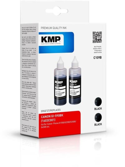 Kmp C109b Sort Pigmentbasert Blekk 70 Ml 3000 Sider Kmp C109b Sort Pigmentbasert Blekk 70 Ml 3000 Sider