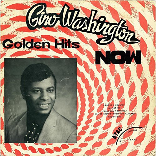 Gino Washington Gino Washington Golden Hits Now CD