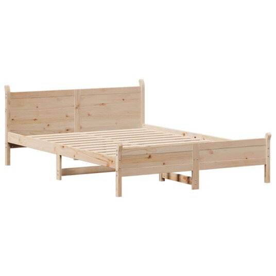 Sengeramme uten madrass 120x200 cm heltre furu 8721158409485
