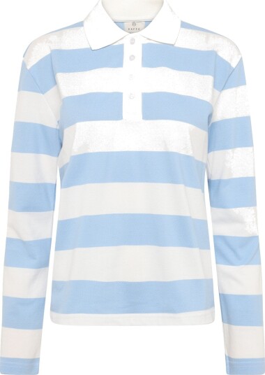 Kaffe Kamiala Polo Ls T Shirt   White   L