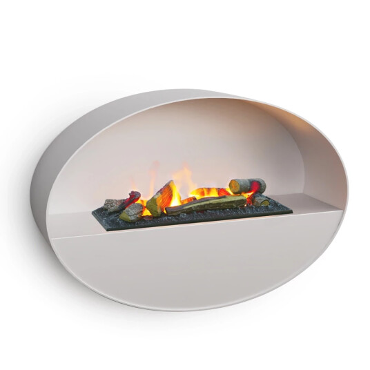 Scandiflames Electric Kjos Vegghengt Vanndamp peis Hvit Hvit Scandiflames Electric Kjos Vegghengt Vanndamp peis Hvit Hvit