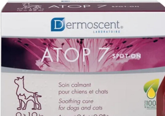 Atop 7 Spot-On Hund Og Katt 0-10Kg 4X0.6 ml Atop 7 Spot-On Hund Og Katt 0-10Kg 4X0.6 ml